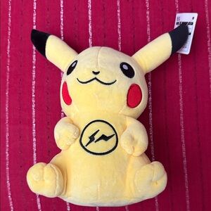 Pikachu Yellow Plush Toy 9 inch new with tag